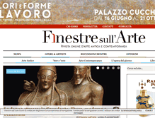 Tablet Screenshot of finestresullarte.info